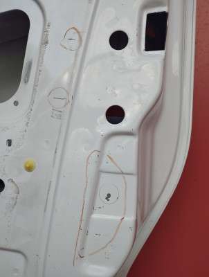 Двері передні праві Renault Trafic II, Opel Vivaro II, Nissan Primastar II (2006-2014) рестайл