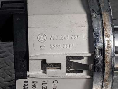 Кнопка перемикання режимів підвіски Volkswagen Touareg (2003-2006) дорестайл