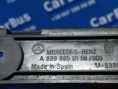 Кронштейн (кріплення) заднього бампера лівий Mercedes-Benz Vito W 639 (2003-2010) дорестайл