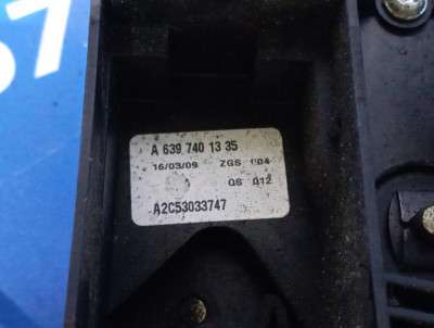 Замок дверей задньої правої Mercedes-Benz Vito W 639 (2003-2010) дорестайл