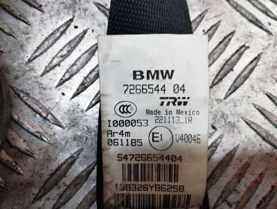 Ремень безпеки задній правий BMW X3 F25 (2010-2017)