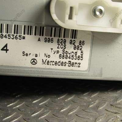 Магнітола Mercedes-Benz Vito W 639 (2003-2010) дорестайл