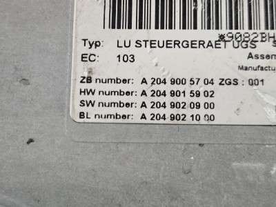 Блок мультімедіа Mercedes ML W164 (2005-2011)