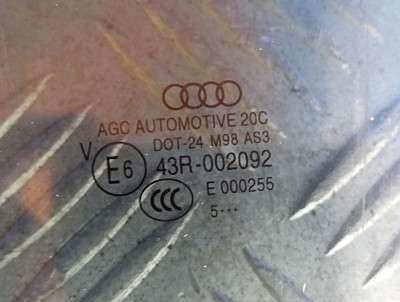 Стекло боковой двери задней правой Audi Q7 4M(2015-2020)