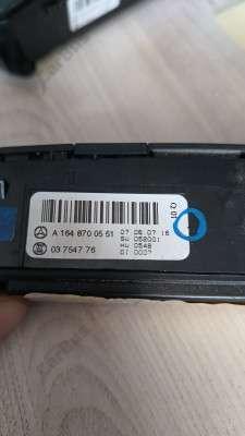 Блок кнопок Mercedes GL X164