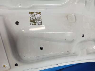 Капот Renault Trafic II, Opel Vivaro II, Nissan Primastar II (2001-2006) дорестайл