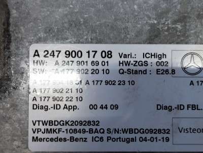 Блок комфорту Mercedes GLE V167 (2018-2025)