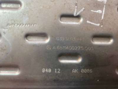 Радіатор системи EGR E-class W212