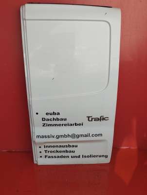Двері розпашні задні праві Renault Trafic II, Opel Vivaro II, Nissan Primastar II (2006-2014) рестайл