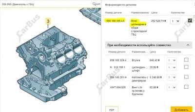 Двигун для розукомплектації Volkswagen Touareg NF (2010-2014)