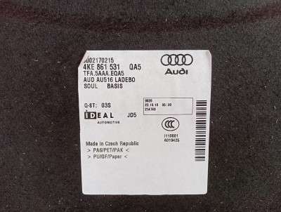 Пол багажника Audi E-TRON