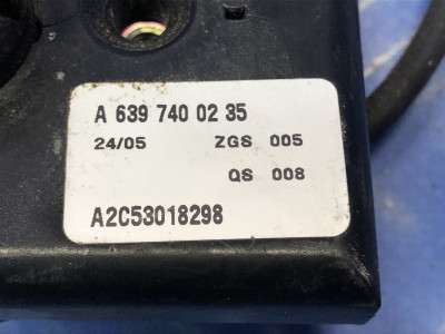 Ручка дверей внутрішня задня ліва Mercedes-Benz Vito W 639 (2003-2010) дорестайл