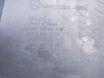 Бампер передній Mercedes-Benz Vito W 639 (2010-2014) рестайл