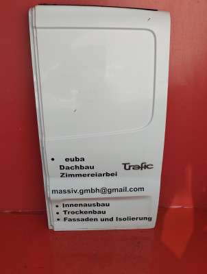 Двері розпашні задні праві Renault Trafic II, Opel Vivaro II, Nissan Primastar II (2006-2014) рестайл