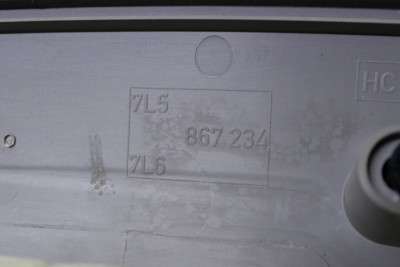 Обшивка стойки салона Volkswagen Touareg (2003-2006) дорестайл