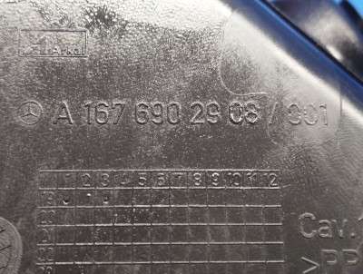Накладка під лобове скло Mercedes GLE V167 (2018-2025)