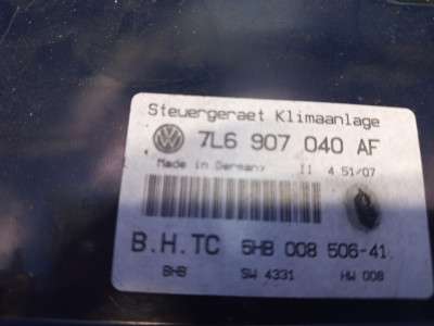 Панель керування клімат-контролю Volkswagen Touareg (2007-2010) рестайл