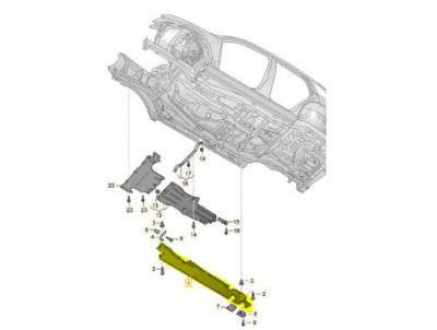 Захист днища Volkswagen Touareg (2007-2010) рестайл