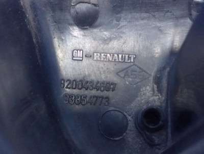Плафон підсвітки номеру Renault Trafic II, Opel Vivaro II, Nissan Primastar II (2006-2014) рестайл