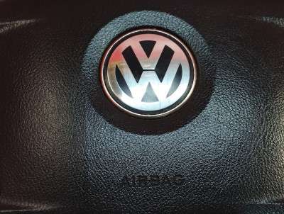 Подушка безпеки в кермо Volkswagen Touareg (2007-2010) рестайл
