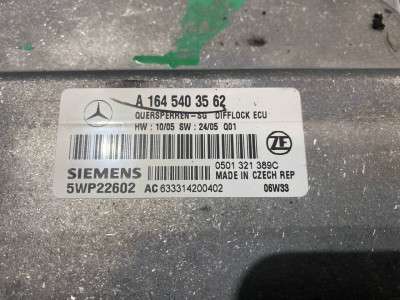 Блок керування диференціалом Mercedes GL X164
