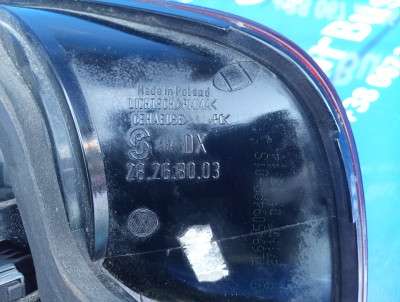 Фонарь крышки багажника правый Volkswagen Touareg (2007-2010) рестайл