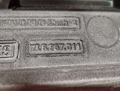 Обшивка (карта) двері передньої лівої Volkswagen Touareg (2003-2006) дорестайл - 3