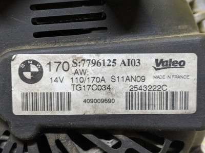 Генератор BMW X5 E70 (2007-2010) дорестайл