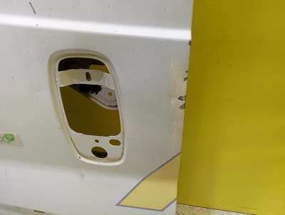 Дверь задняя левая Renault Trafic II, Opel Vivaro II, Nissan Primastar II (2006-2014) рестайл