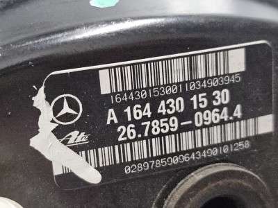 Підсилювач гальм вакуумний Mercedes ML W164 (2005-2011)