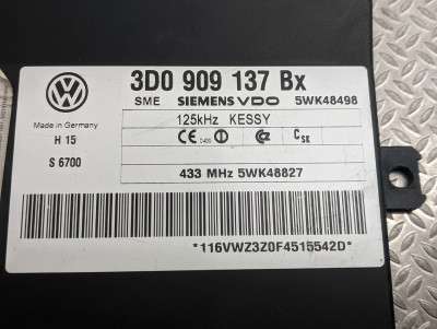 Блок комфорта KESSY Volkswagen Touareg (2007-2010) рестайл