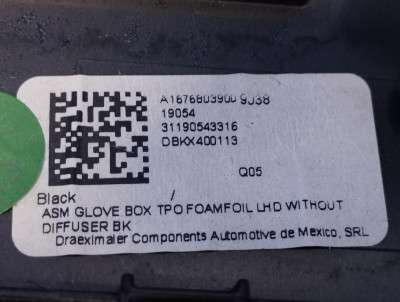 Бардачок (вещевой ящик) Mercedes GLE V167 (2018-2025)