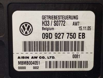 Блок керування АКПП Volkswagen Touareg (2003-2006) дорестайл