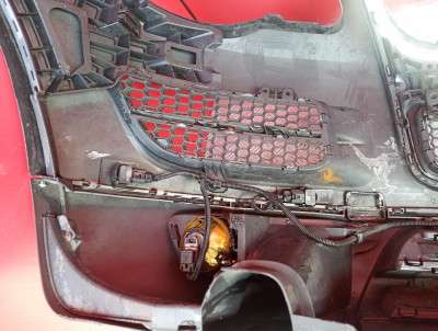 Бампер передній Volkswagen Touareg (2007-2010) рестайл