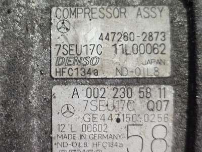Компресор кондиціонера Mercedes ML W164 (2005-2011)