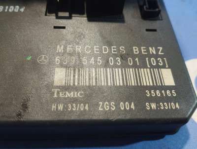 Блок комфорта SAM (Signan Auswerte Modul) Mercedes-Benz Vito W 639 (2003-2010) дорестайл