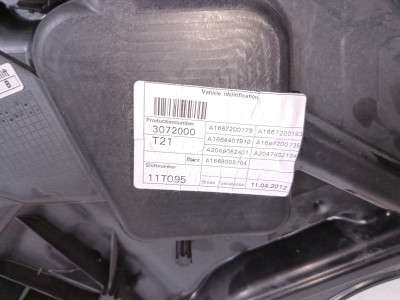 Склопідйомник електричний двері передньої лівої Mercedes ML W166 (з 2011)