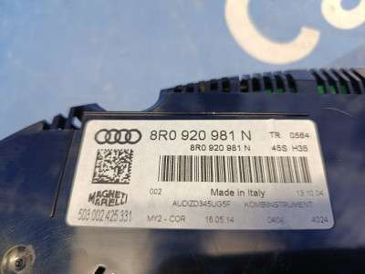 Панель приладів (щиток приладів) Audi Q5 (2014-2017) LCI
