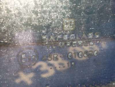 Стекло боковой двери задней правой Mercedes-Benz Vito W 639 (2003-2010) дорестайл