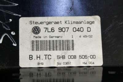 Панель керування клімат-контролю Volkswagen Touareg (2003-2006) дорестайл - 3