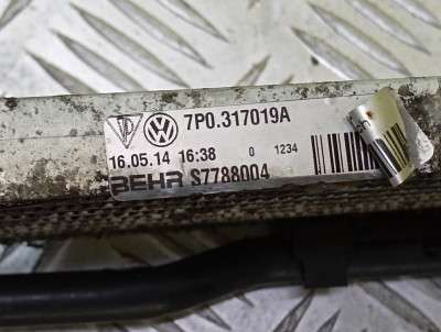 Теплообмінник (радіатор) АКПП Volkswagen Touareg NF (2010-2014)