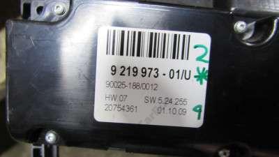 Панель керування клімат-контролю BMW X5 E70 (2007-2010) дорестайл