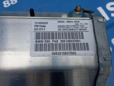 Подушка безпеки пасажира (в торпедо) BMW 3 E92 (2006-2010)