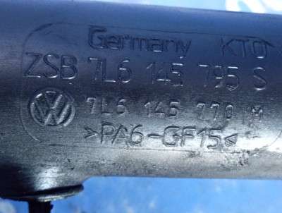 Патрубок інтеркулера Volkswagen Touareg (2007-2010) рестайл