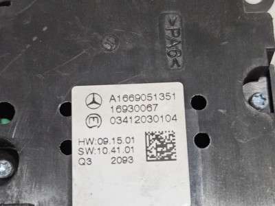 Блок кнопок Mercedes ML W166 (з 2011)