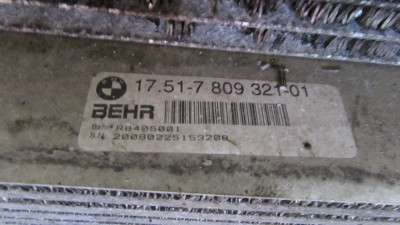 Интеркулер (радиатор интеркулера) BMW X5 E70 (2007-2010) дорестайл