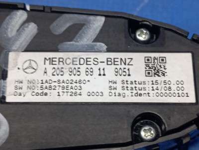 Кнопка стеклоподъемника Mercedes-Benz Vito W 447 (2014-2018)