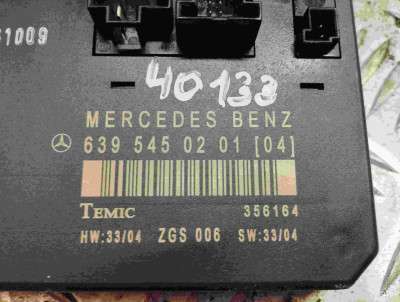Блок комфорта Mercedes-Benz Vito W 639 (2003-2010) дорестайл