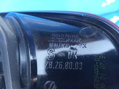 Фонарь крышки багажника правый Volkswagen Touareg (2007-2010) рестайл