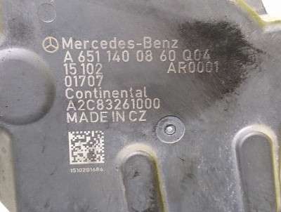 Клапан EGR Mercedes-Benz Sprinter W 906 (2014-2018) рестайл